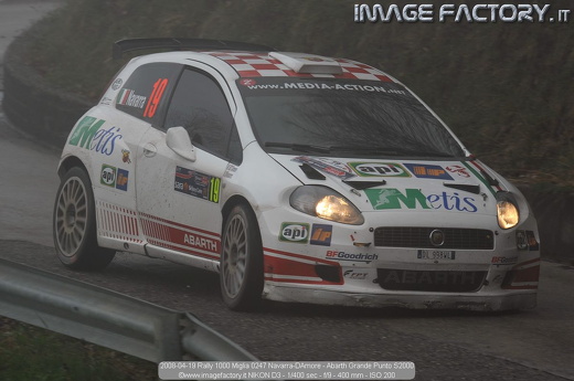2008-04-19 Rally 1000 Miglia 0247 Navarra-DAmore - Abarth Grande Punto S2000